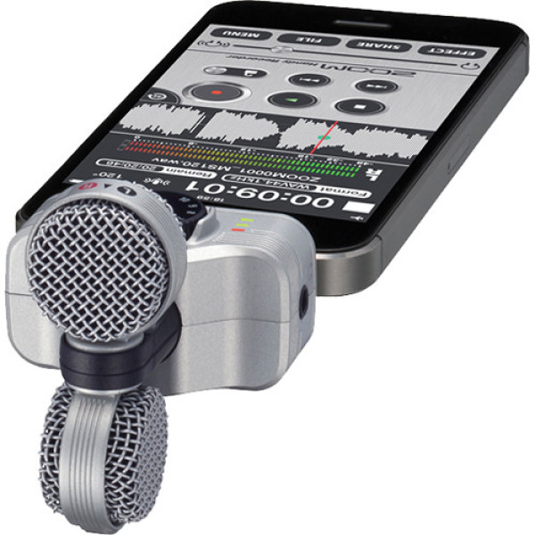 Портативний зовнішній стерео мікрофон для iOS ZOOM iQ7